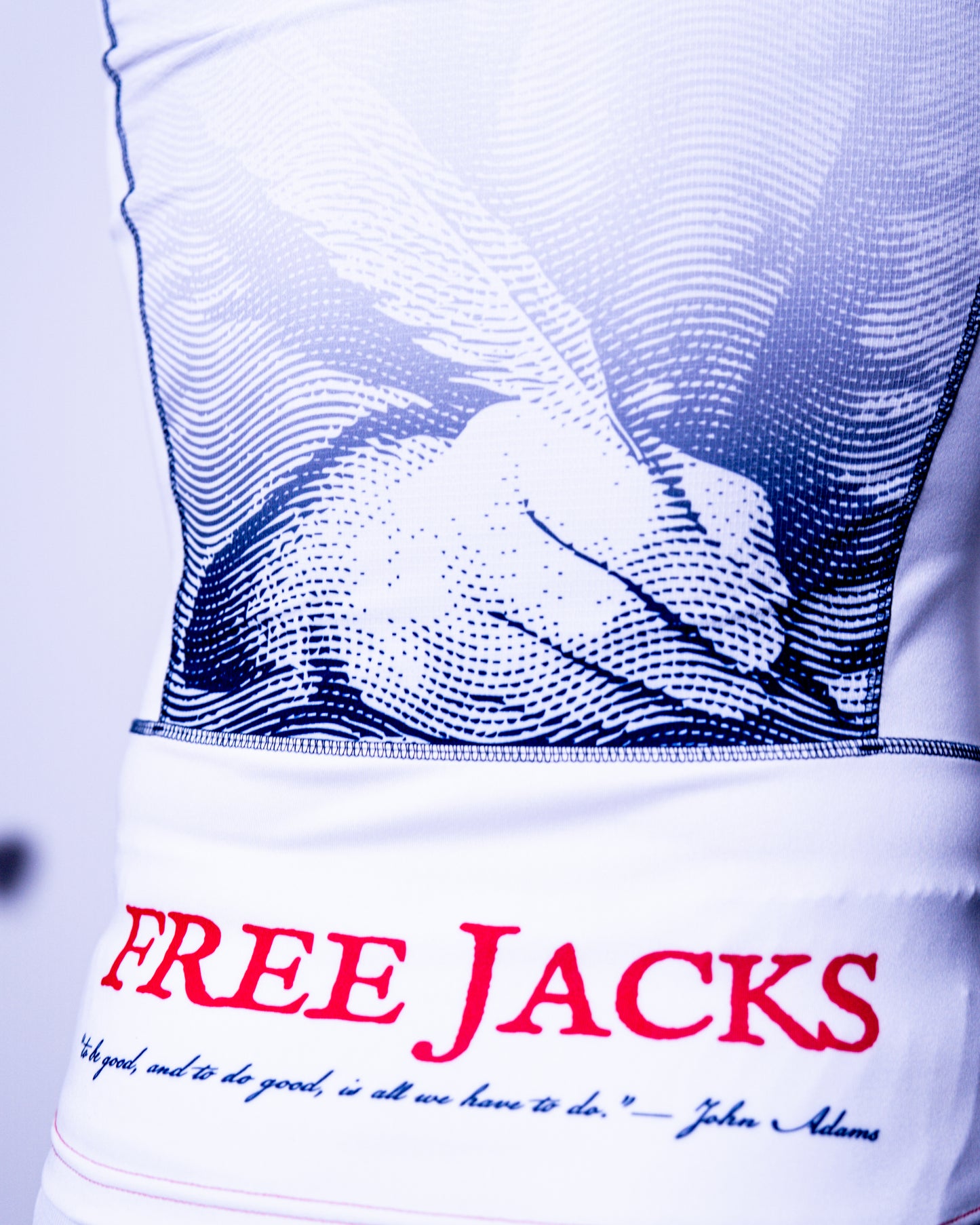 2026 Free Jacks Macron White Away Jersey - ADULT