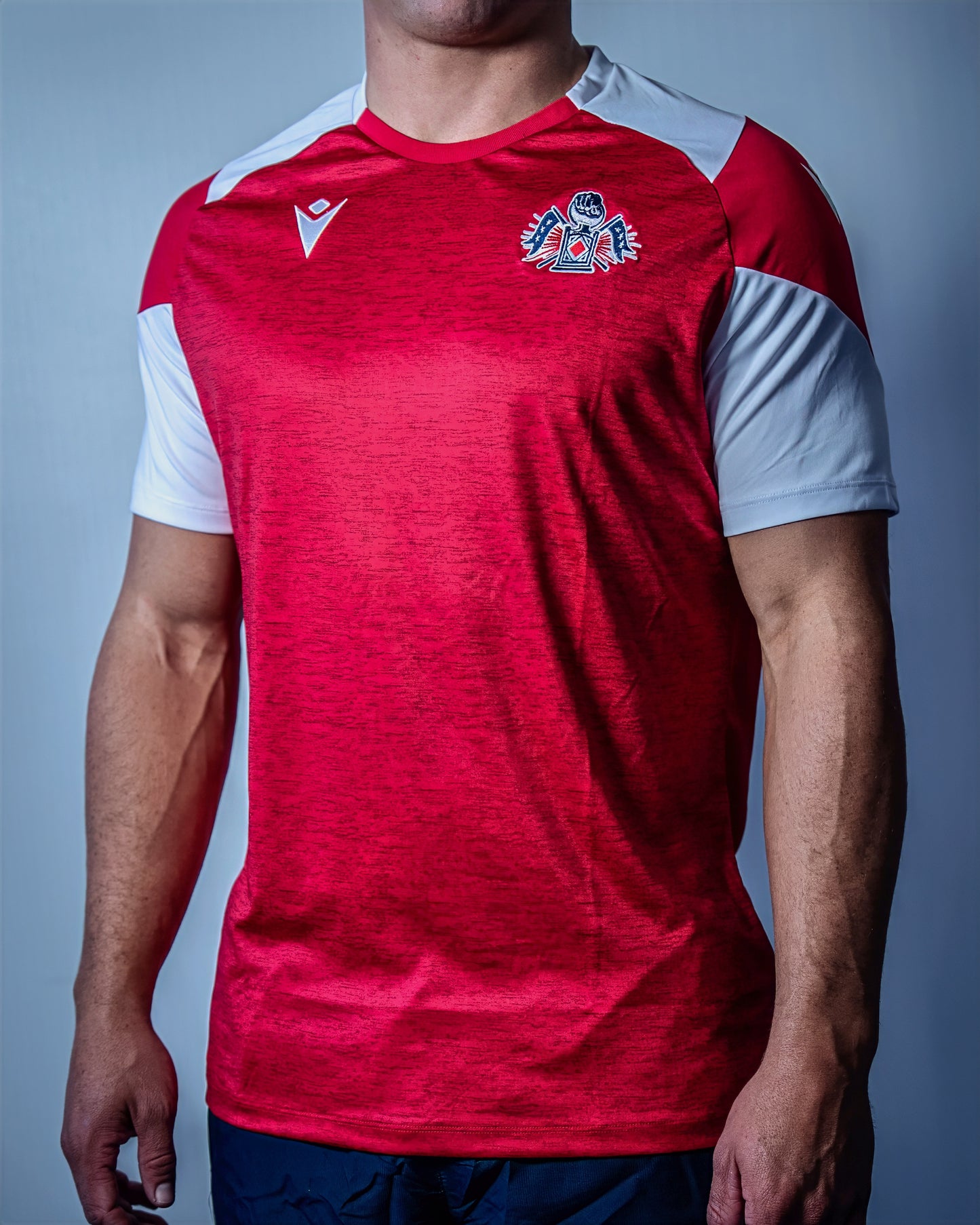 2026 Free Jacks Performance Tee - Red & White