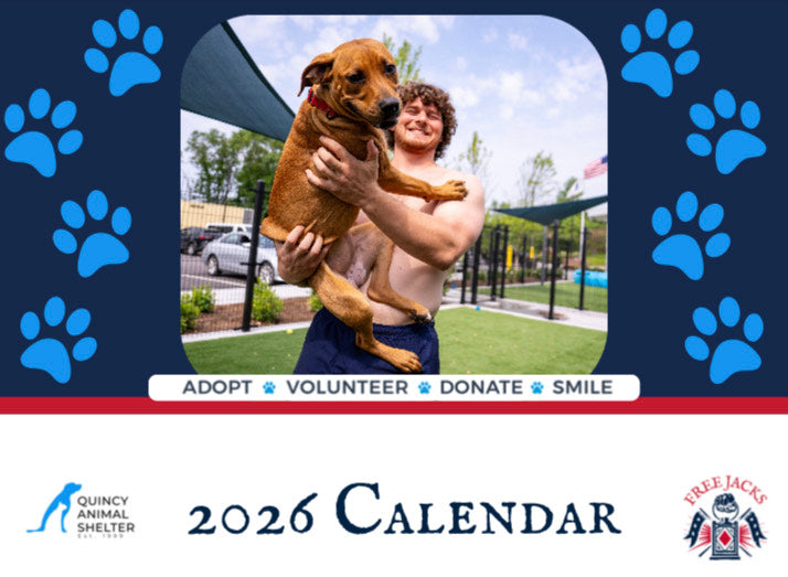 Players & Puppies 2026 Calendar