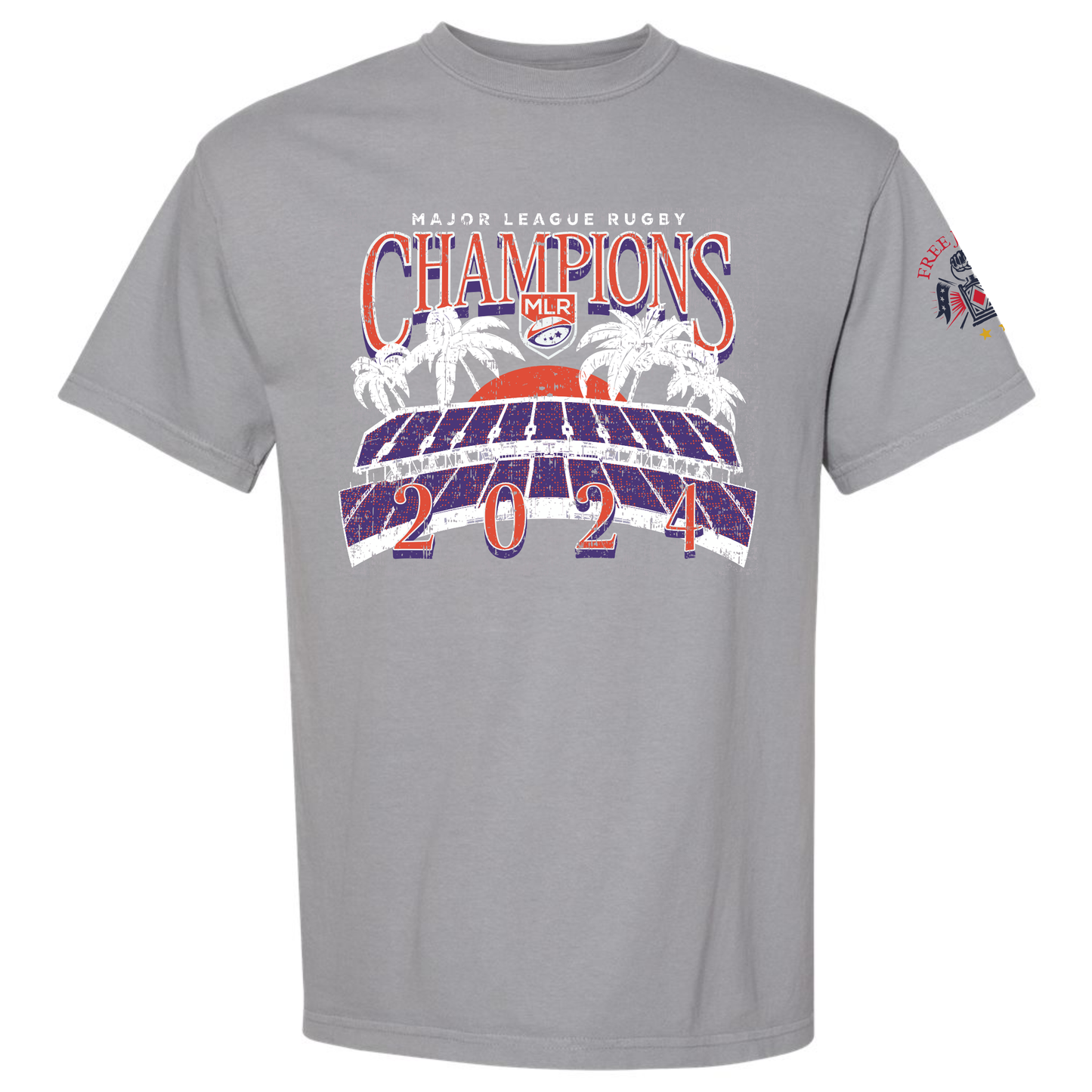 Free Jacks 2024 MLR Champions Stadium Tee