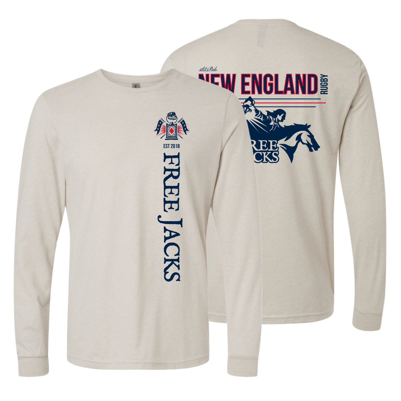 Free Jacks Sand White Light House Long Sleeve