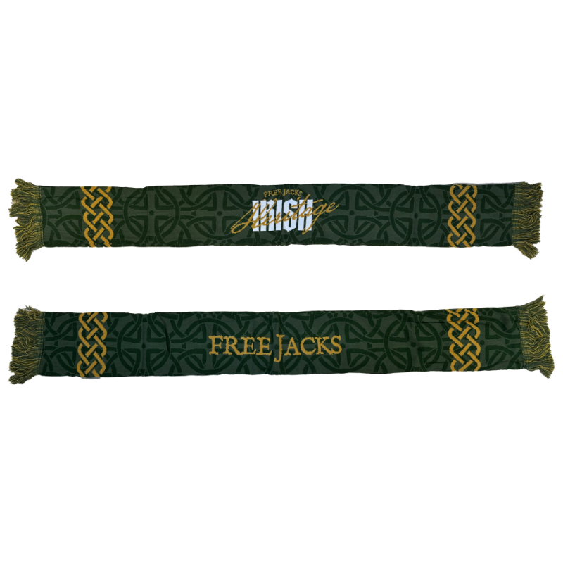 Free Jacks Irish Heritage Knit Scarf 2025