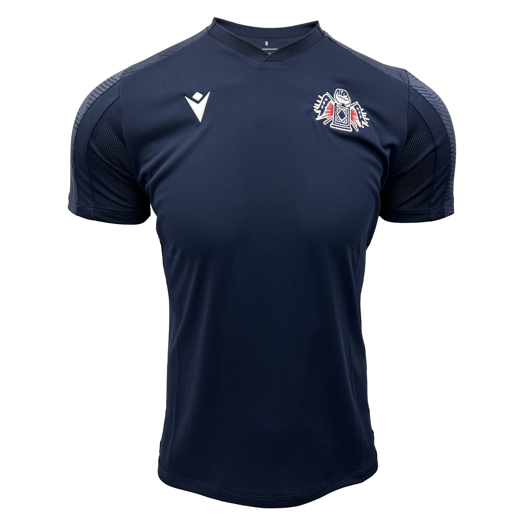 Macron Elite Performance Tee Navy – New England Free Jacks Macron Elite Performance Tee Navy – New England Free Jacks