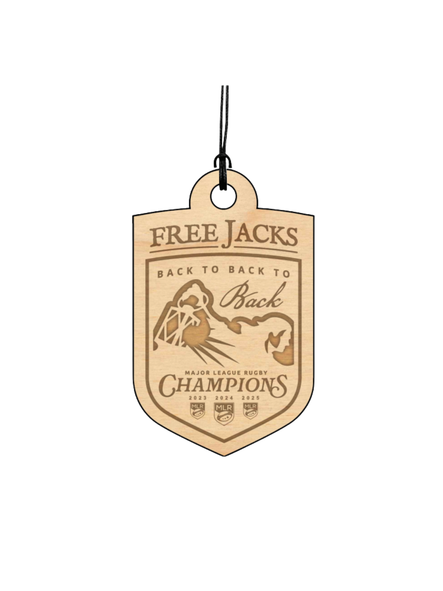 Free Jacks Holiday Ornament