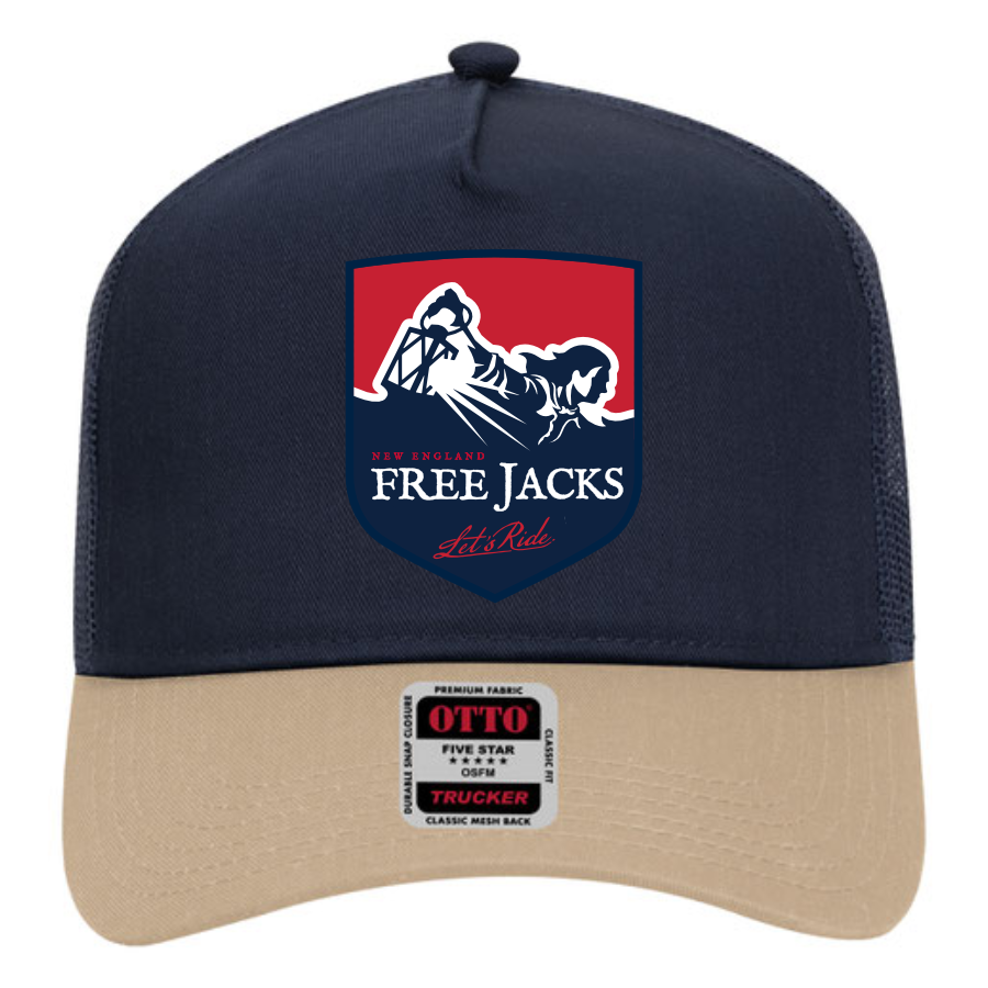 Free Jacks Crest Patch Khaki Hat