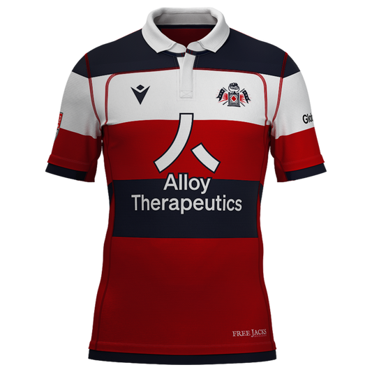 Free Jacks Macron Red Member Jersey '25 (In Support Of The Free Jacks Foundation)