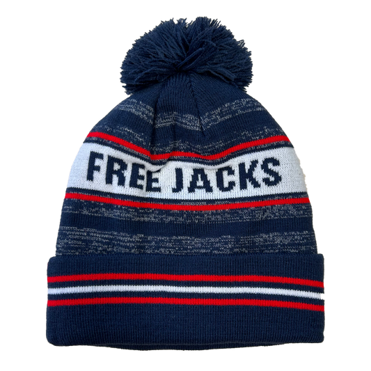 Heather Striped Beanie