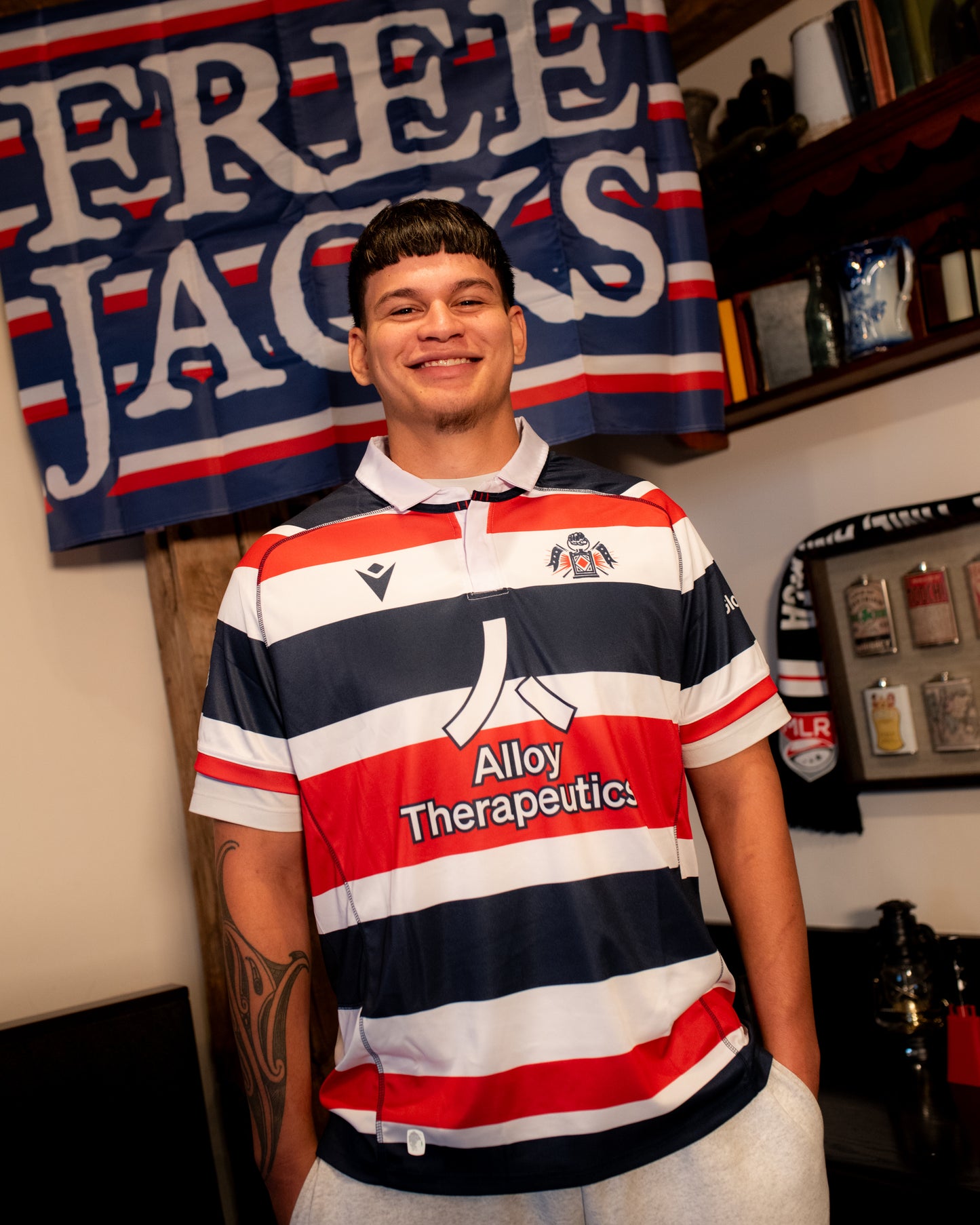 2026 Free Jacks Macron Home Jersey - ADULT