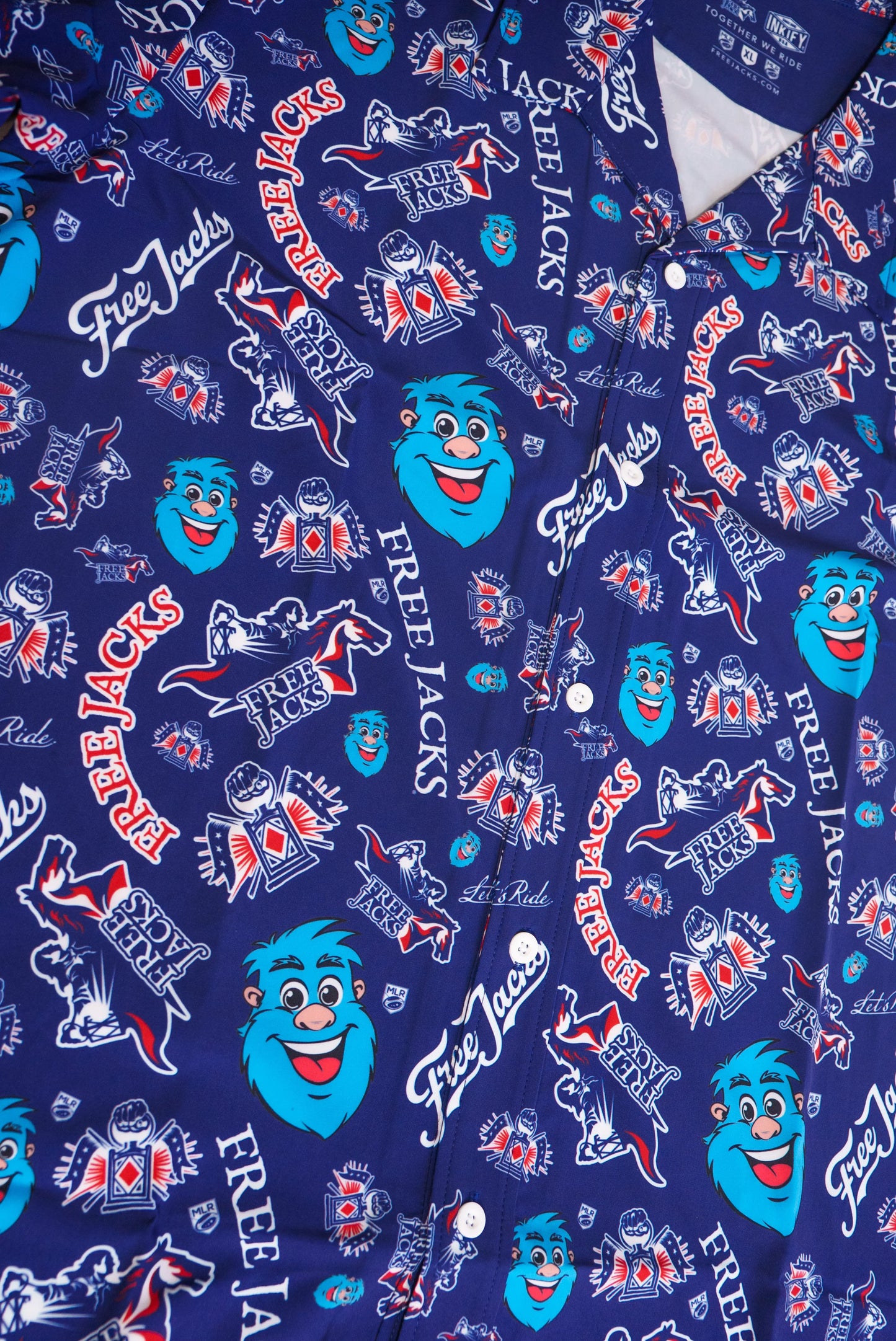 Free Jacks Hawaiian Shirt