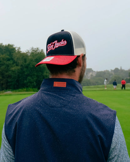 Free Jacks Script Trucker Hat