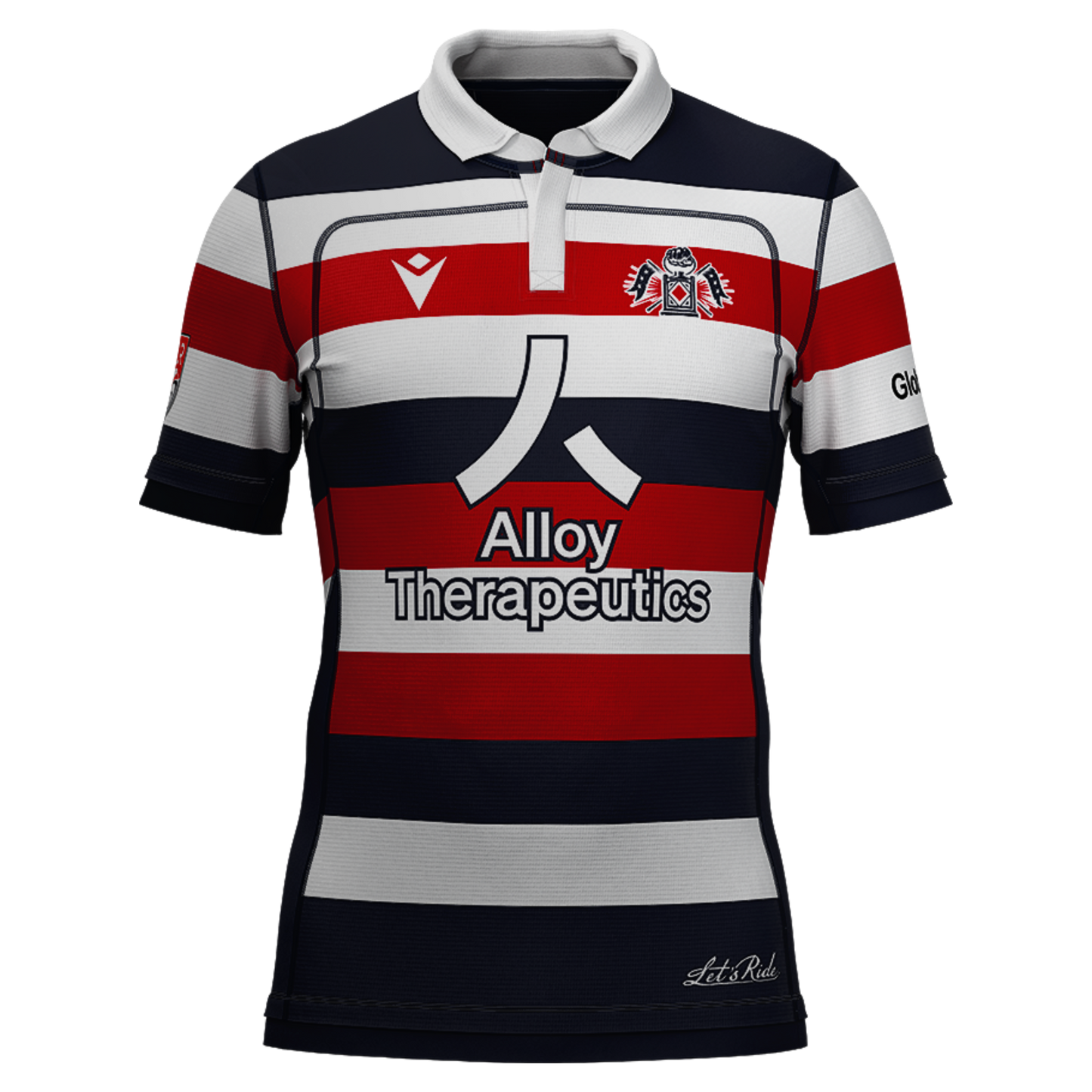 (PRE-ORDER) Free Jacks Macron Navy Club Jersey '25