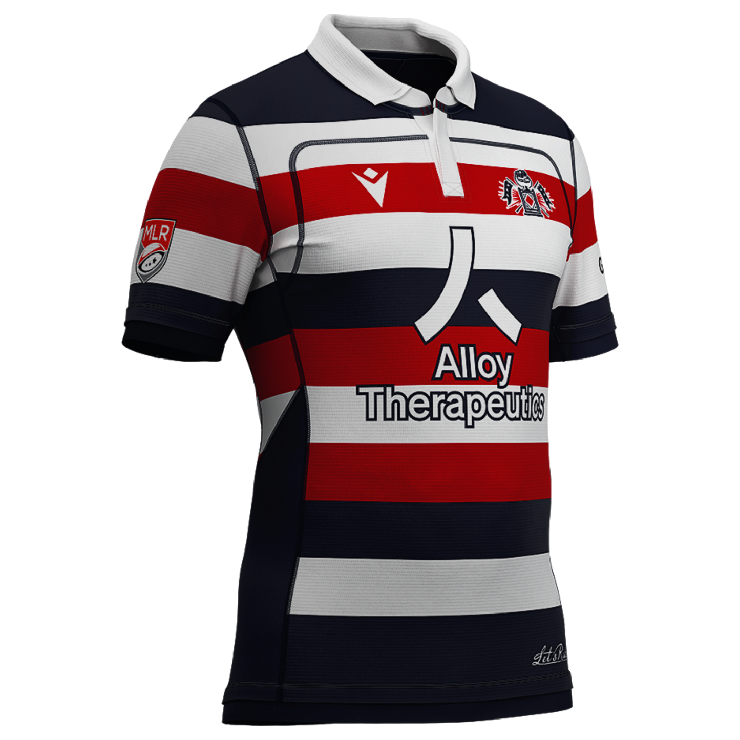 (PRE-ORDER) Free Jacks Macron Navy Club Jersey '25