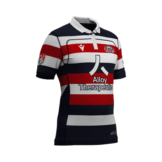 (PRE-ORDER) Free Jacks Macron Navy Club Jersey '25 - YOUTH