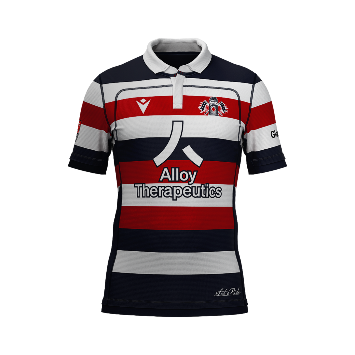 (PRE-ORDER) Free Jacks Macron Navy Club Jersey '25 - YOUTH