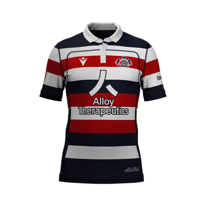 (PRE-ORDER) Free Jacks Macron Navy Club Jersey '25 - YOUTH