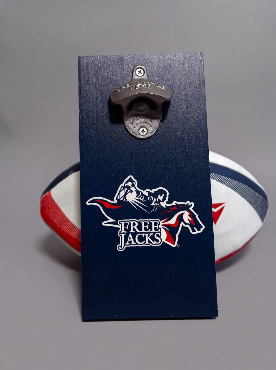 Rider Logo Wall Mounted Bottle Opener