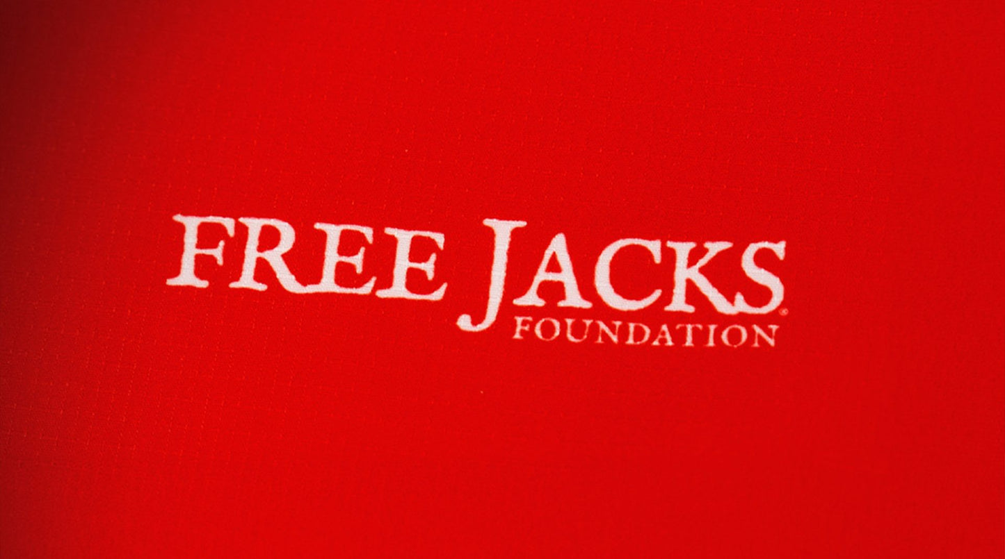 (PRE-ORDER) Free Jacks Macron Red Member Jersey '25 - YOUTH (In Support Of The Free Jacks Foundation)