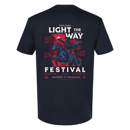 Light The Way Fluorescent Festival Tee