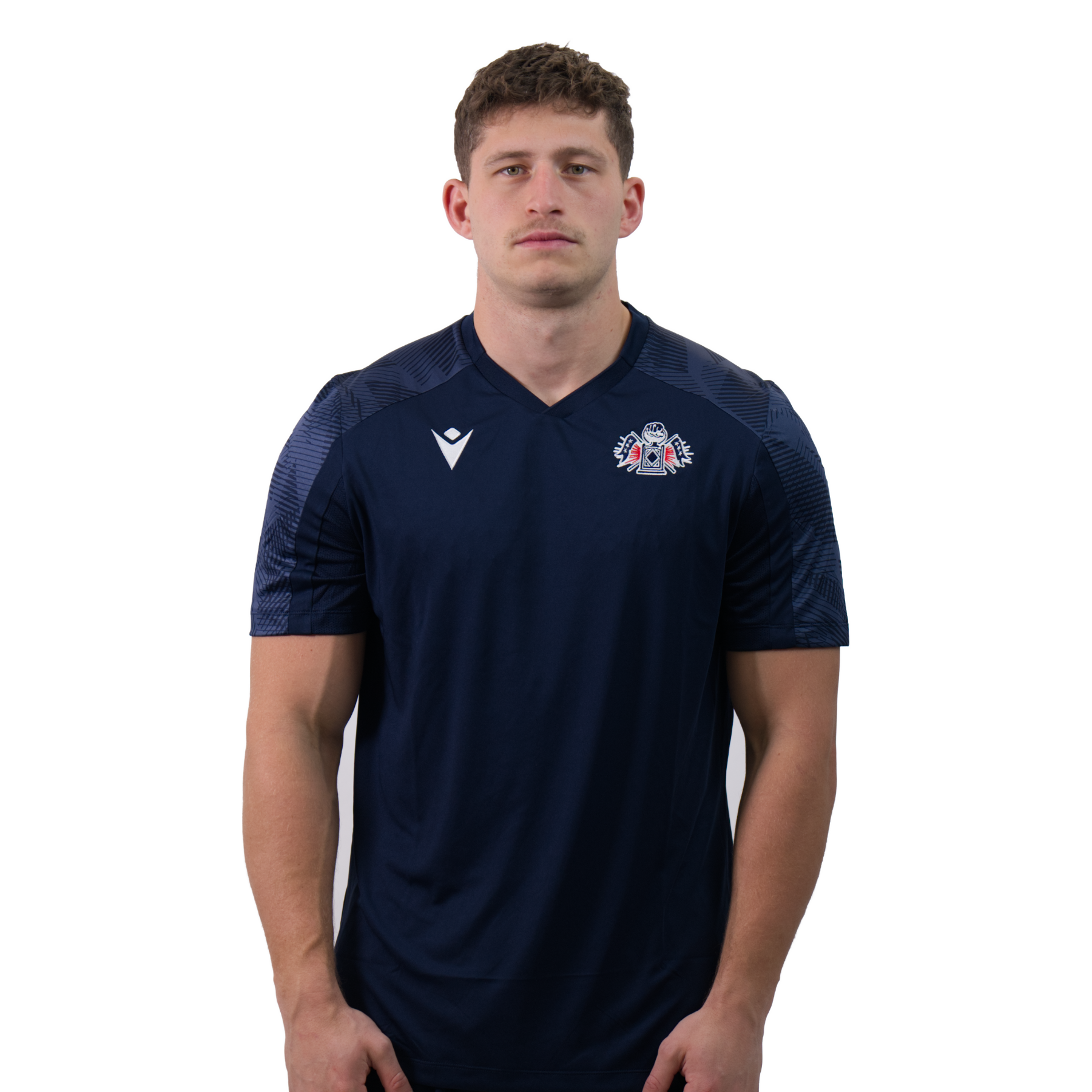 Macron Elite Performance Tee Navy – New England Free Jacks Macron Elite Performance Tee Navy – New England Free Jacks
