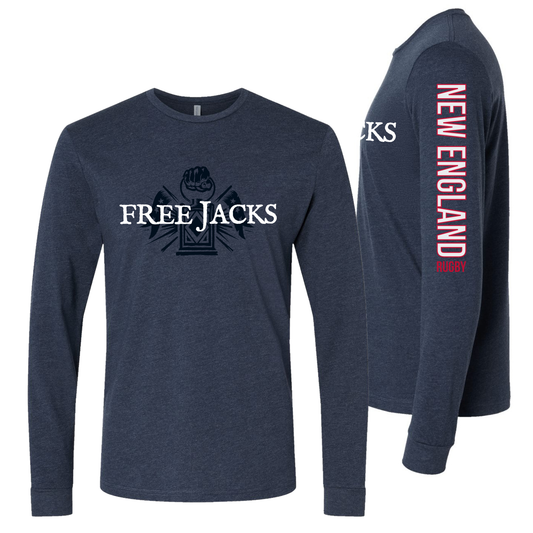 Free Jacks Lantern Shadow New England Rugby Long Sleeve