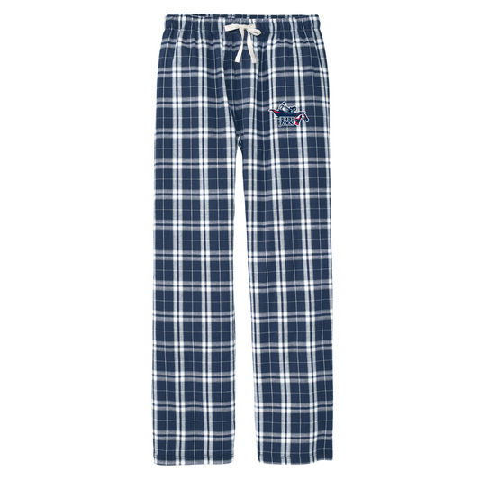 Free Jacks Flannel Plaid Pajama Pants - True Navy