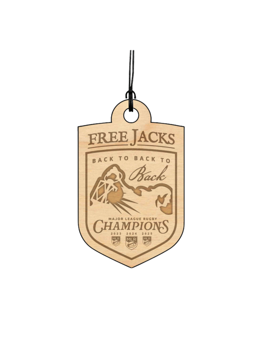Free Jacks Holiday Ornament