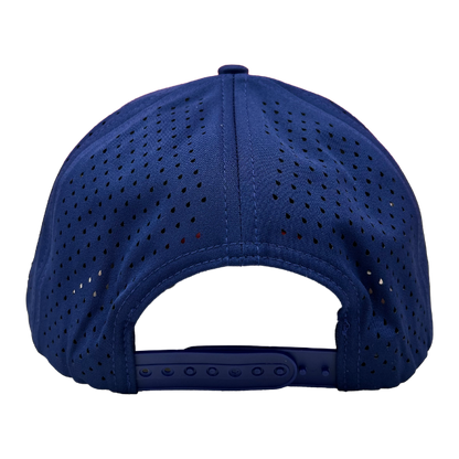 Free Jacks Lantern 5 Panel Perforated Rope Cap Navy