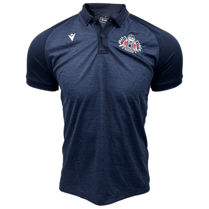 Macron Heather Navy Team Polo