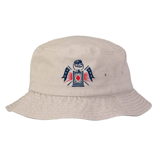 Free Jacks Embroidered Tan Bucket Hat