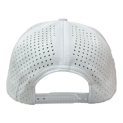 Free Jacks Lantern 5 Panel Perforated Rope Cap White