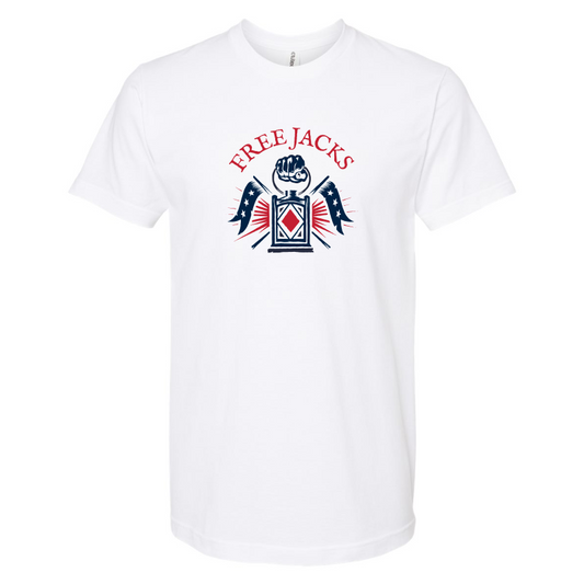 Free Jacks Lantern White Tee